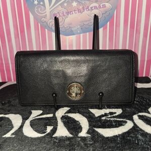 Kate Spade Black Leather Wallet Vintage
